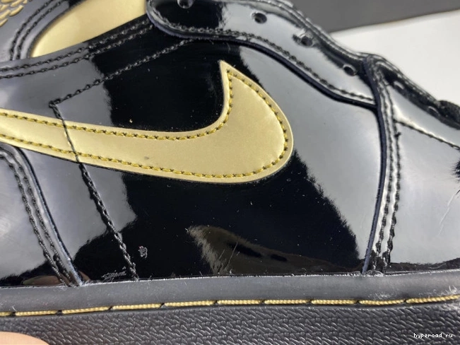 1 RETRO 555088-032 METALLIC (2020) JORDAN BLACK AIR GOLD HIGH 0708